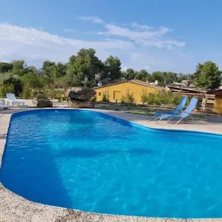 Casa Con Vistas, Piscina Y Animales De Granja, La Caseta Tarragona Exterior photo